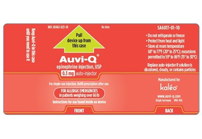 AUVI-Q CASE LABEL - AUVI Q LABEL 1